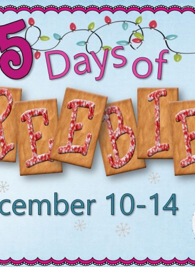 5 Days of Christmas Freebies~Gingerbread themed printables for the primary classroom!