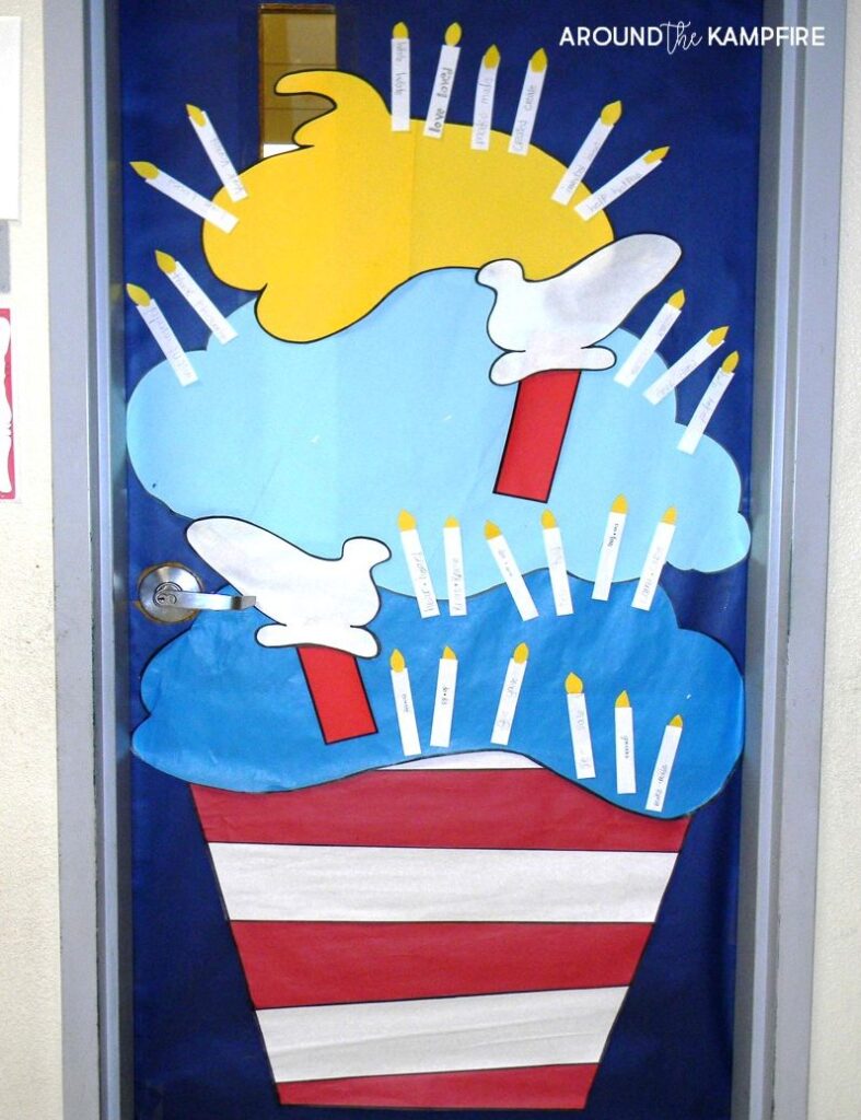 Literacy Week door decoration