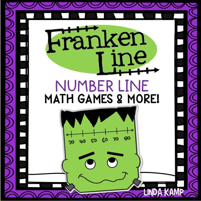 Halloween math centers for second and third grade