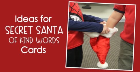 Article with Secret Santa ideas for kids to do at school