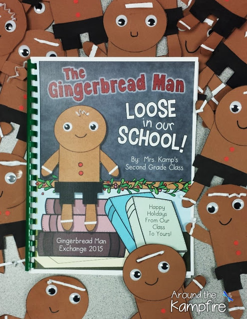 The Gingerbread Man Loose In Our School class book