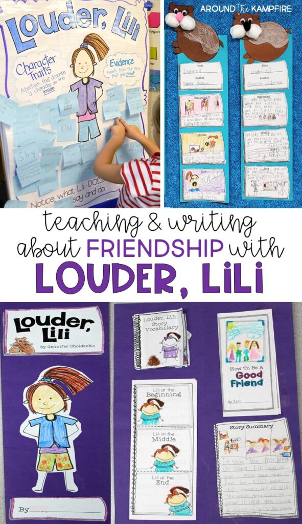 Louder, Lili a gem of a back to school book perfect for teaching students about friendship, standing up for what is right, and finding your own voice. An effective story to help shy students, and to notice how what we say and do can change how others feel. Activities includes a character traits anchor chart, vocabulary, word work, retelling craft, printables, literacy centers, and culminating foldable with lots of activities for students to write about what they’re reading.