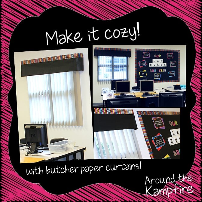 Classroom decor ideas to spruce up your computer lab with chalkboard decor. See how to not only brighten up and organize your lab, but also help it run more smoothly with these classroom management ideas and bulletin boards.