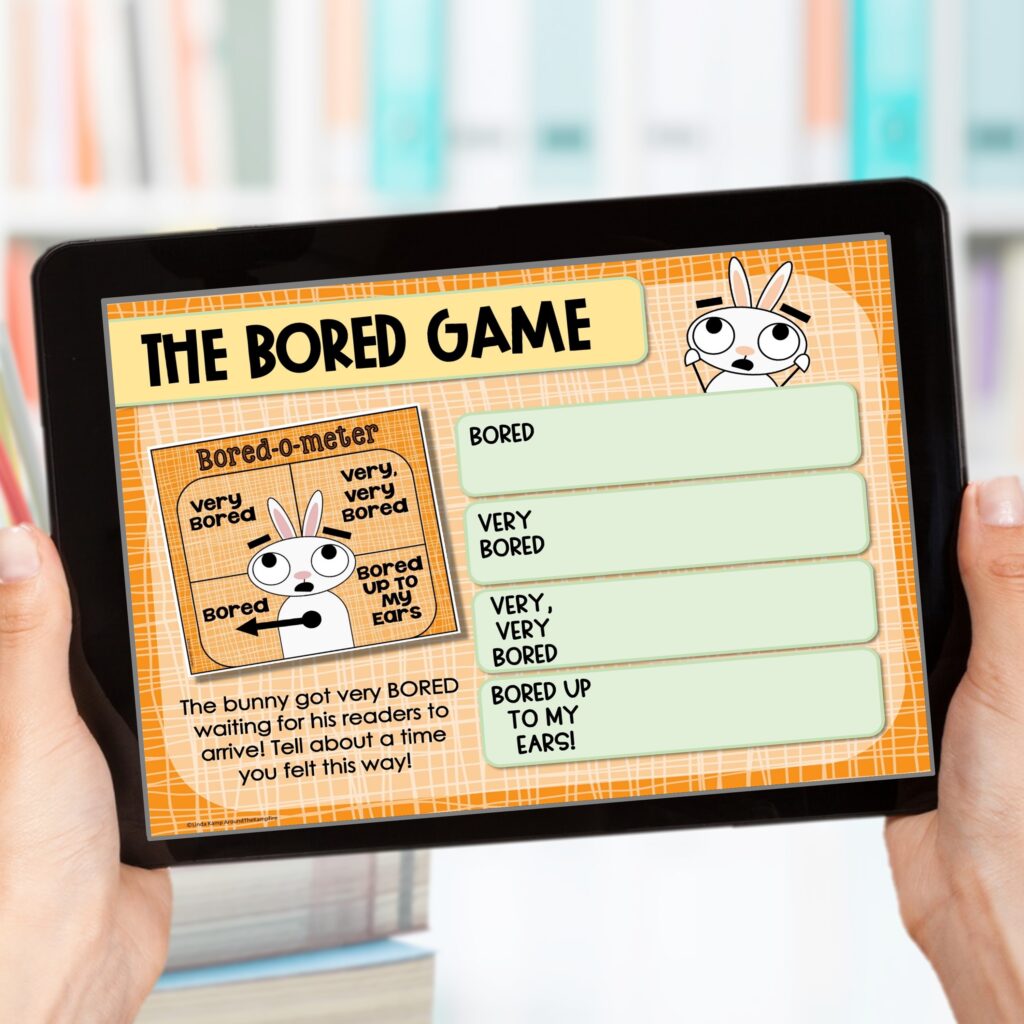 You're Finally Here! The bored game back to school activity