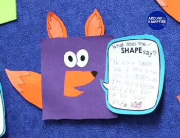 Fun Ways to Teach 2D and 3D Shapes - Around the Kampfire