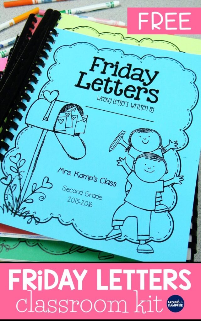 Free Friday letters classroom kit