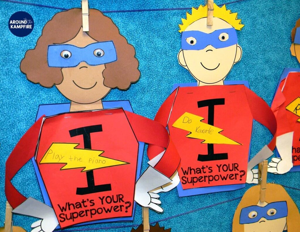 10 Fun Things To Do The Last Week of School-End of the year activities and ideas to make the last week of school with your students meaningful, memorable, and FUN! Superhero goal setting craft for 1st, 2nd, and 3rd grade kids.