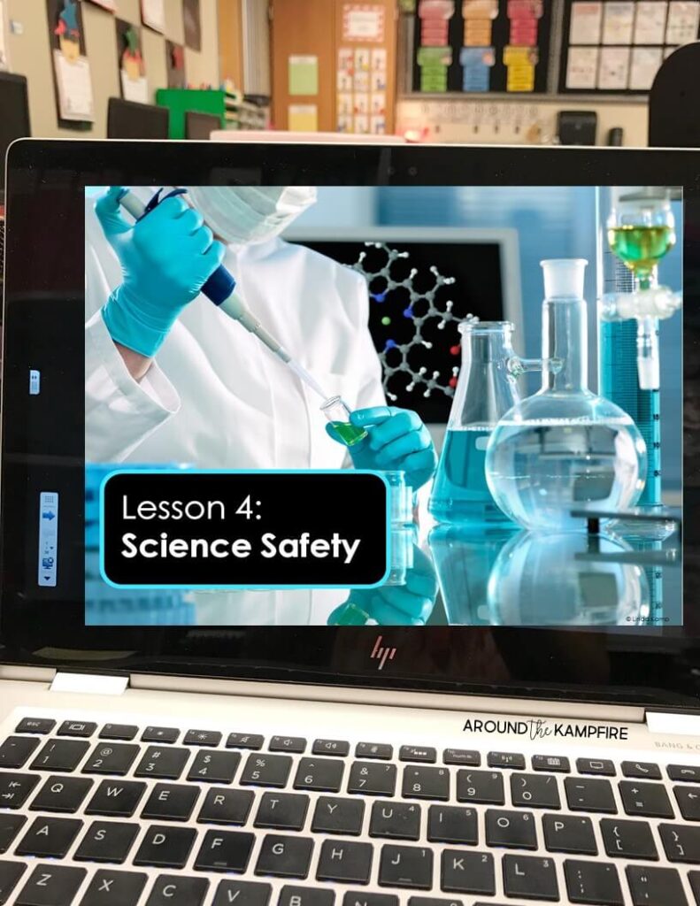 Science teaching ideas for the beginning of the year- Teaching science safety rules. These back to school science activities and teaching ideas perfect for 2nd and 3rd grade help you plan the first week and lay the foundation for future science lessons.