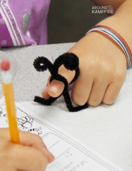 Cheese Powder Pollination Activity for Kids - Around the Kampfire