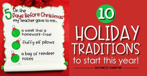 10 Holiday classroom traditions to start this year-Find high engagement holiday activities for elementary students that keep everybody engaged, still learning, AND having fun! These Christmas activities quickly become favorite traditions in your classroom!