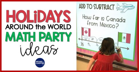 Holidays around the world math party ideas