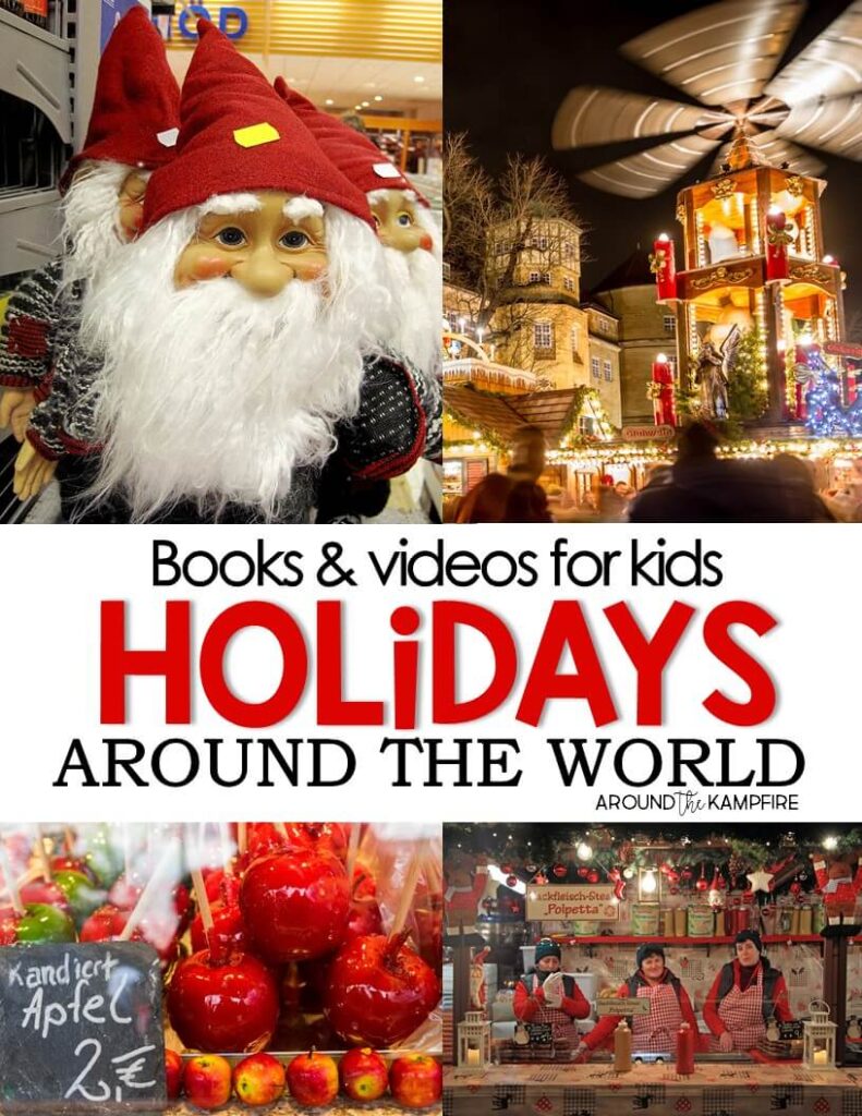Christmas holidays around the world books and videos for kids