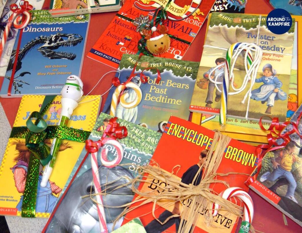 10 Holiday classroom traditions to start this year-Holiday book exchange