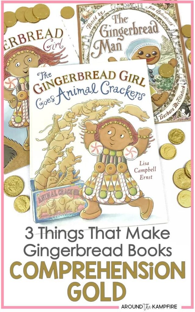 Gingerbread man books comprehension activities