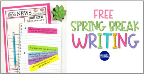 FREE Spring Break Writing Activities