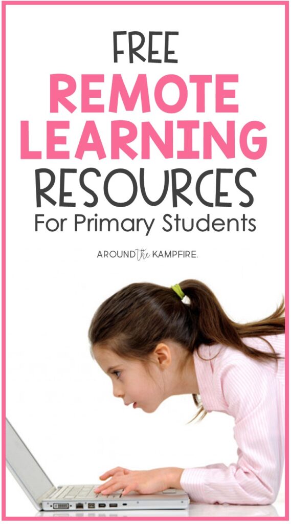 Free remote learning and at home learning activities for 1st 2nd 3rd grade students