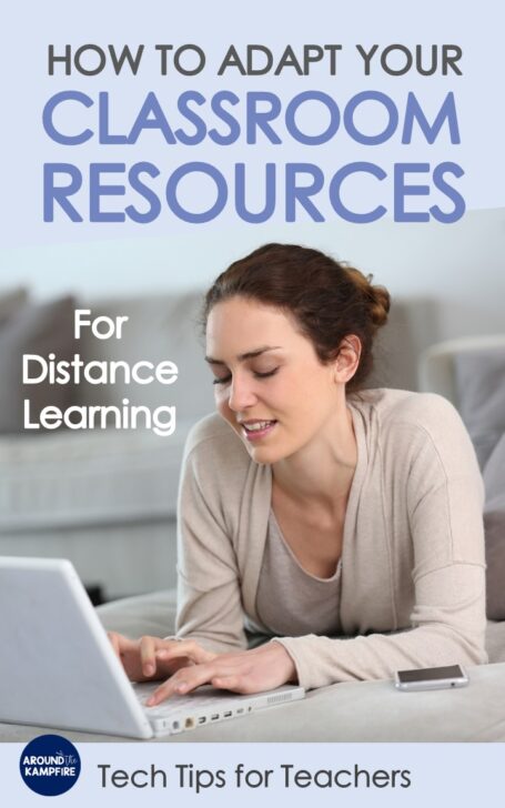 How To Adapt Classroom Resources for Online Learning - Around the Kampfire