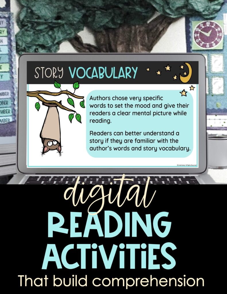 Stellaluna digital reading activities & comprehension lessons