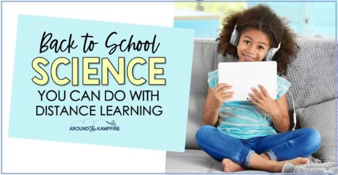 back to school science activities for distance learning featured image.