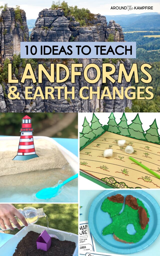 2nd grade Earth changes & landforms activities