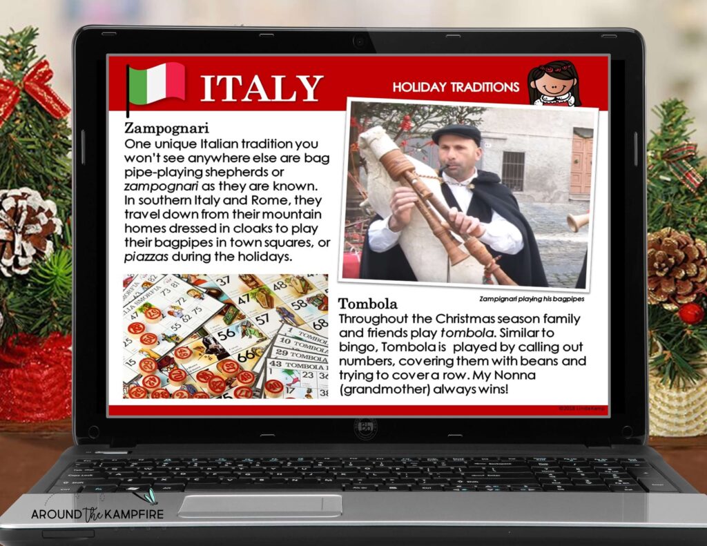 Christmas traditions in Italy Power Point