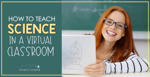 how to teach science virtually article cover
