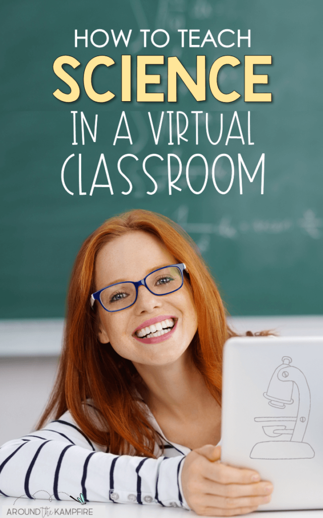 How to teach science virtually article pin