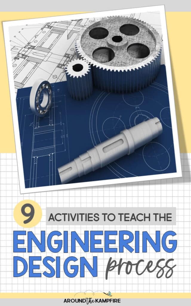 Activities to Teach the Engineering Design Process for Kids blog post article for teachers