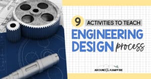 article cover-activities to teach the engineering design process for kids