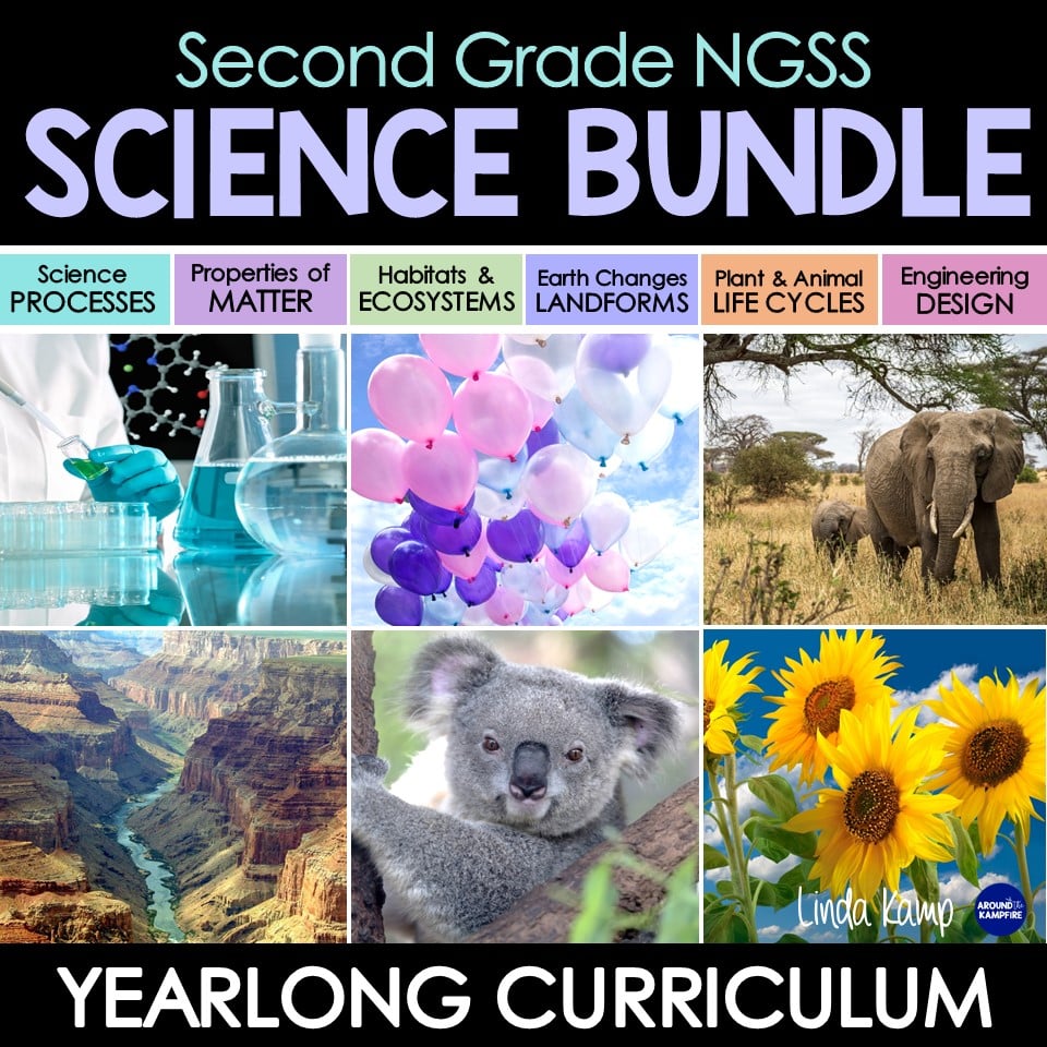 2nd grade science units cover