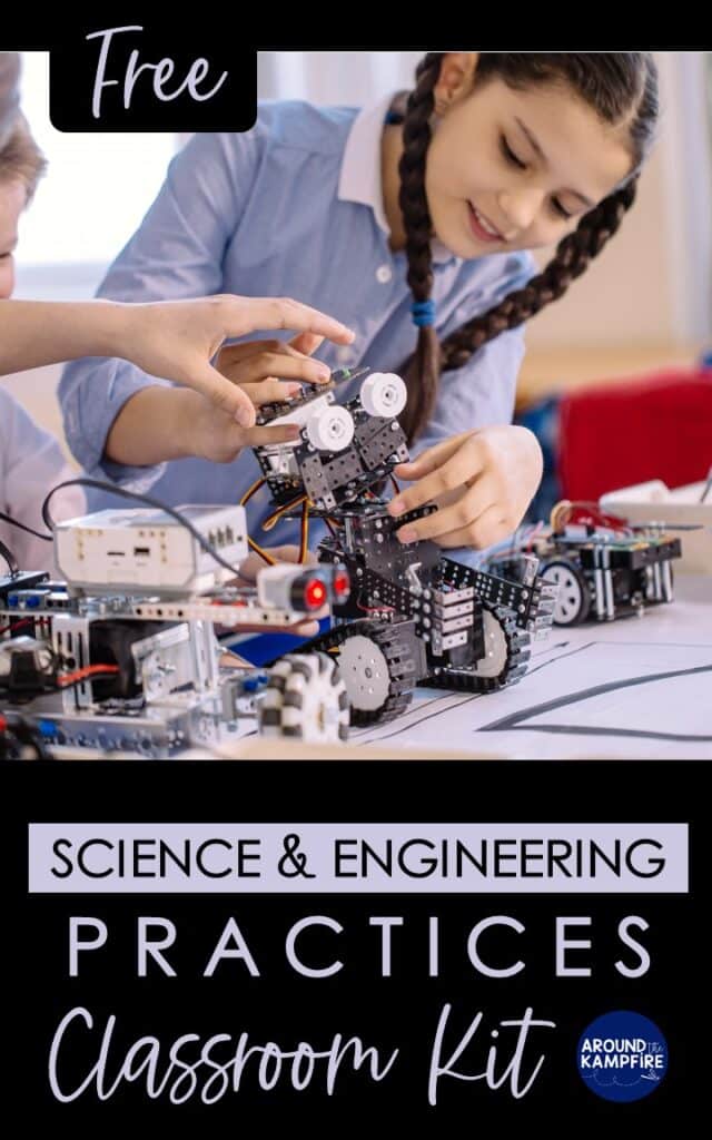 Free Science & Engineering practicesposters and NGSS standards cards