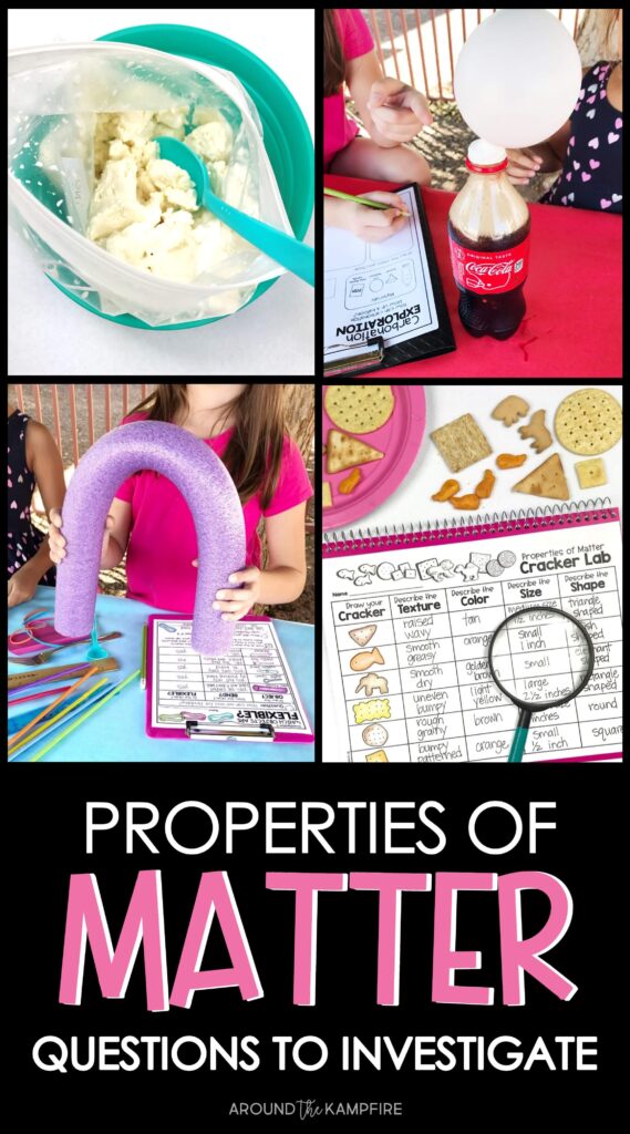 Properties of matter science experiments for 2nd grade