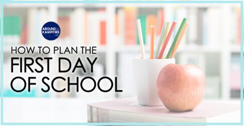 How to plan the first day of school article