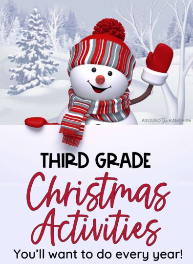 third grade Christmas activities
