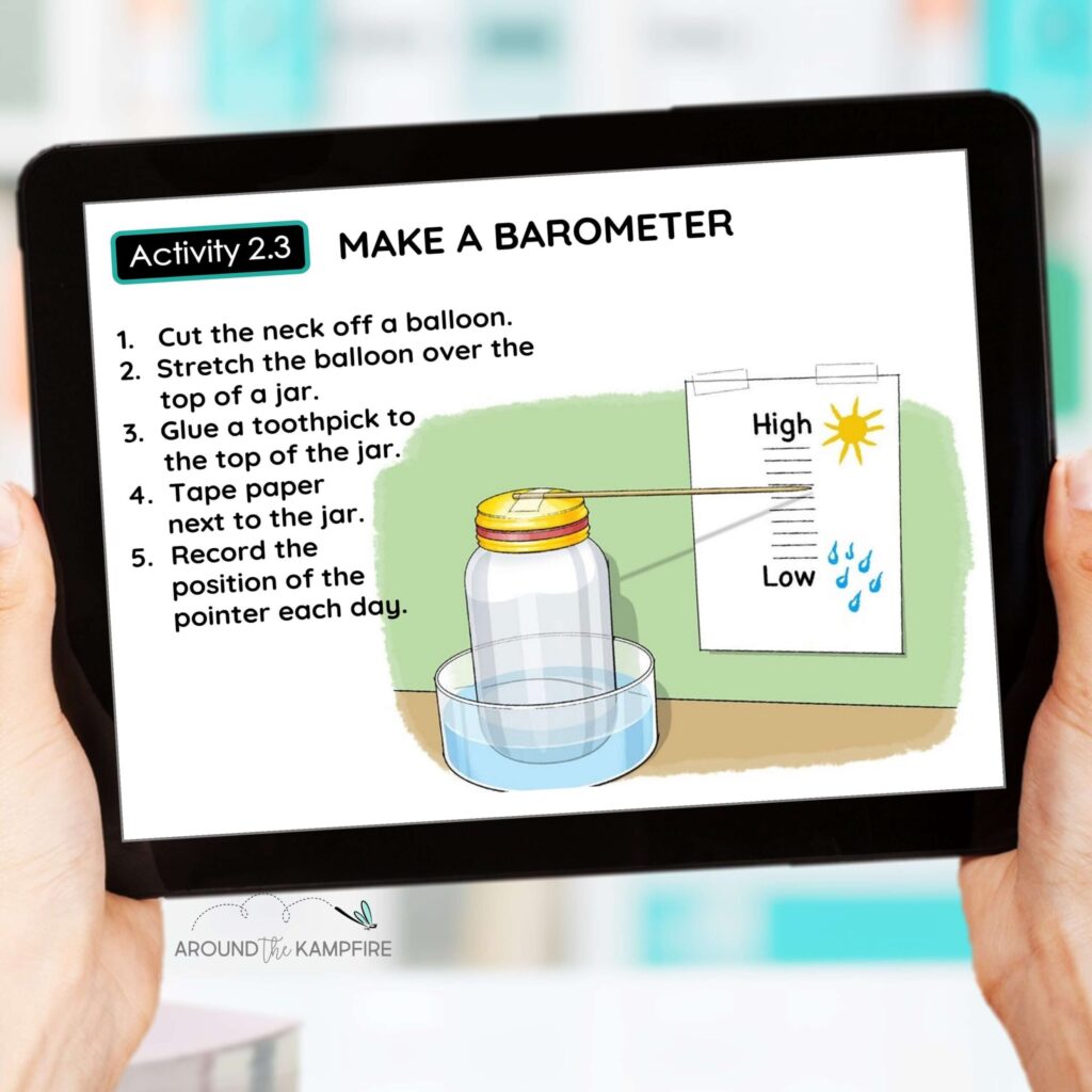 How to make a barometer for kids