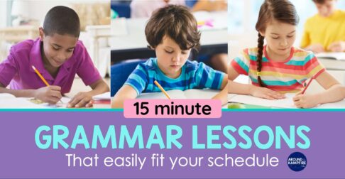 15-minute grammar lesson that easily fit in your schedule.