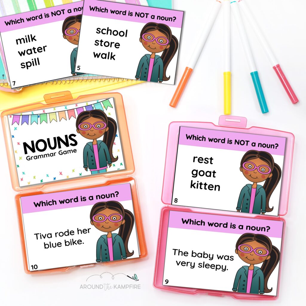 nouns parts of speech activities