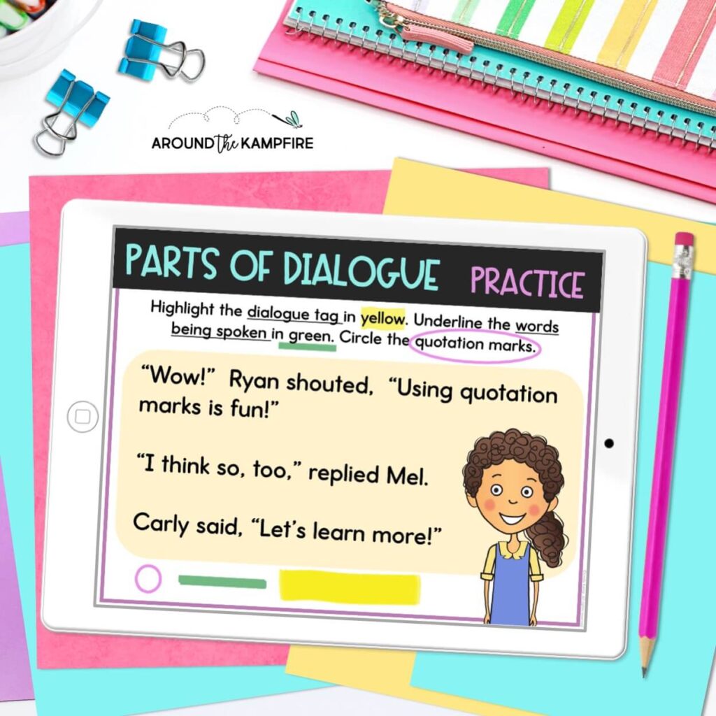 Activities to Teach Quotation Marks 1