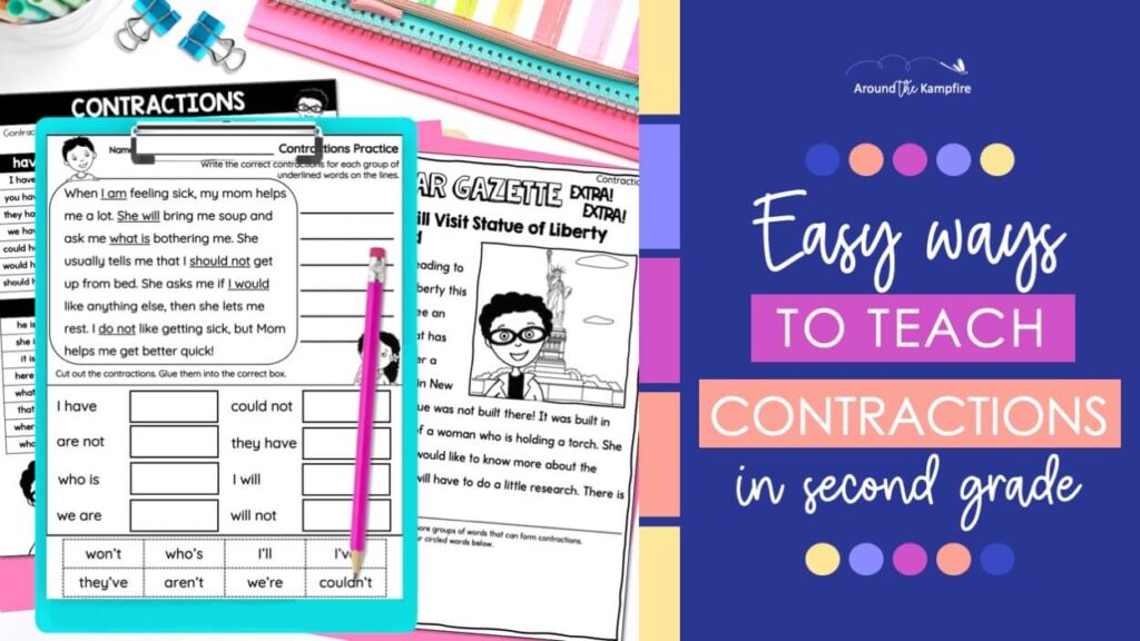 teach contractions in second grade