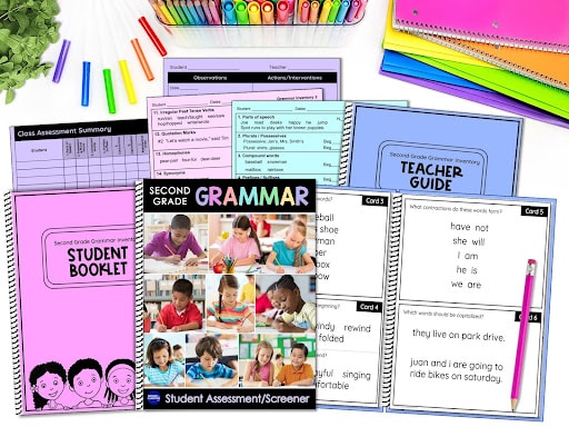 Free Grammar Toolkit for 2nd grade teachers.