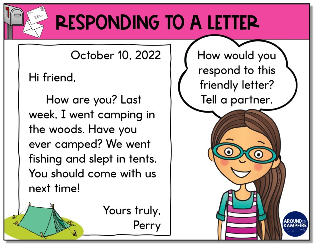 friendly letter example