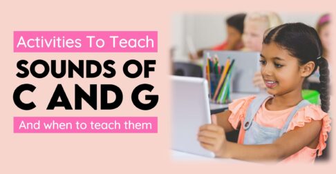 activities to teach sounds of c and g
