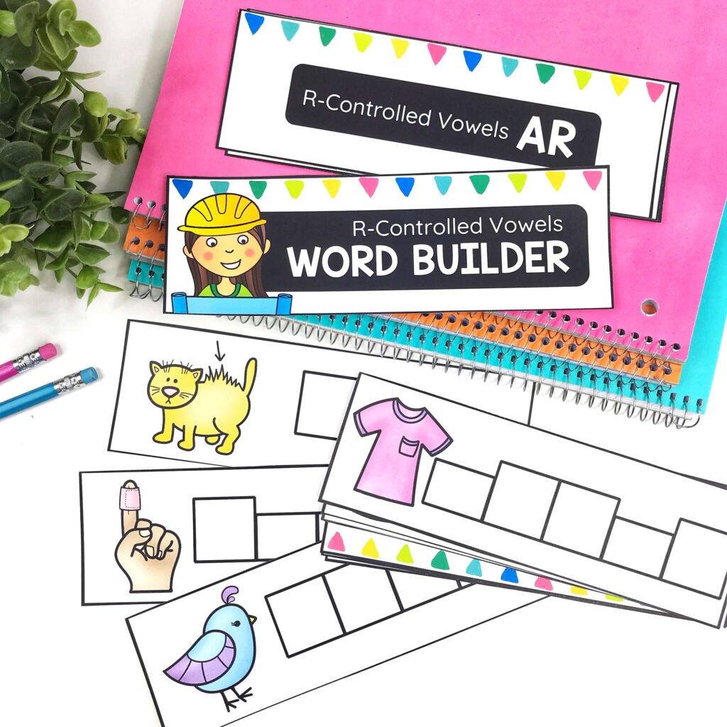 r-controlled vowels activities word builders