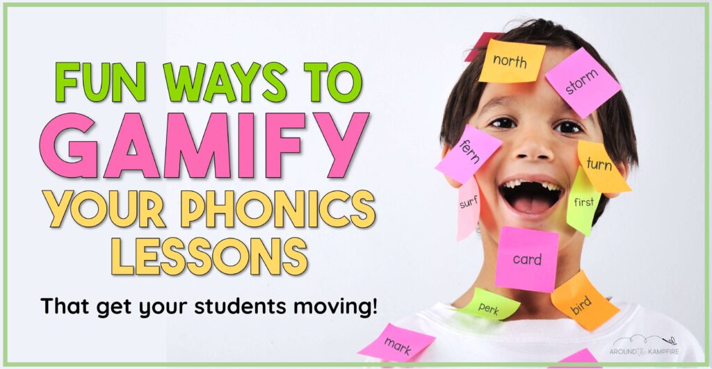 how to gamify your phonics activities