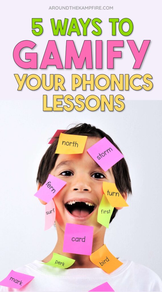 ideas to gamify your phonics activities
