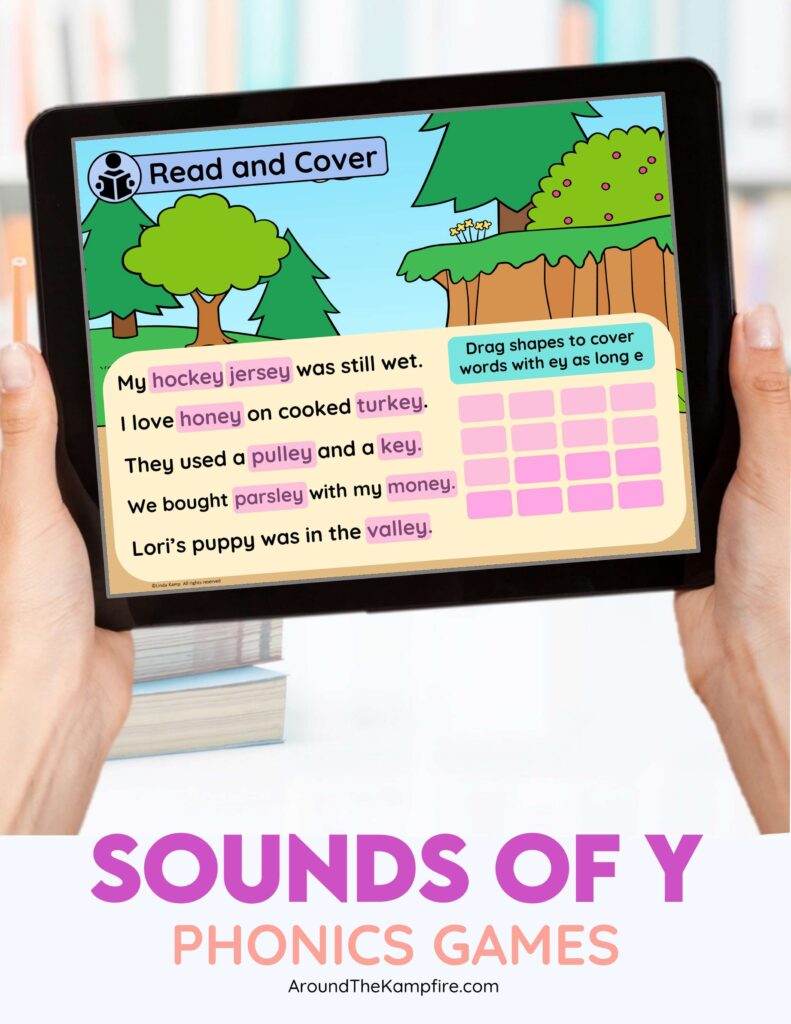 sounds of y phonics games