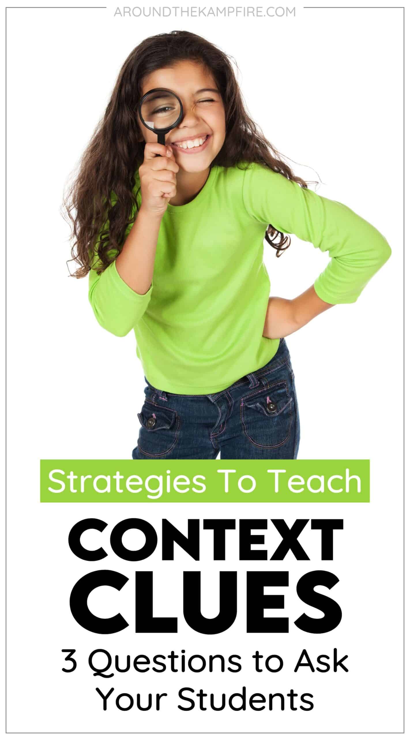 Strategies for teaching context clues to build reading comprehension