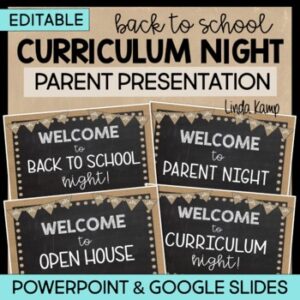 Curriculum Night PowerPoint Template