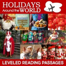 Holidays Around the World Reading Comprehension Passages