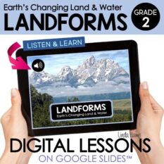 Landforms and Earth Changes Digital science activities
